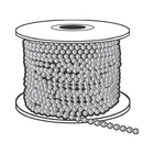 Hy-ko KBC201 #10 Ball Chain, Nickel-plated, 100 Ft. Quantity New. Price: $84.63.