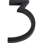 Atlas Modern Avalon 6" Floating Mount House Number Matte Black New. Price: $40.91.