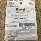 Schluter Systems Quadec Profile EV/Q100ACG Inside/outside Corner Pol. Chro. Alum New. Price: $12.45.