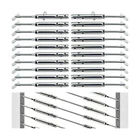 Swageless Tensioners For Metal Posts Cable Railing Hardware Kit, 1/8 Stai... New. Price: $130.97.
