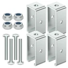 4 Pcs Channel Trolley Track Hanger Bracket For 1-5/8 Inch Unistrut New. Price: $43.25.