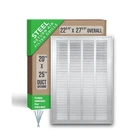 Fits 20X25 Duct Opening Steel Return Air Filter Grille By Handua Fixed Hin... New. Price: $95.07.