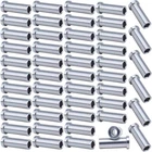 Stainless Steel Cable Protector Sleeves For Wood Posts 1 8 50PCS Drilling Kit New. Price: $26.99.