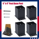 4PCS X Post Base Anchor Bracket Fence For Deck Supports New. Price: $79.99.