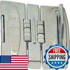 Abus 110/195 Hardened Steel Hasp Concealed Hinge 7 3/4 New. Price: $37.14.