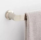 Signature Hardware Berwyn SHBW24TB2ZBN 24" Towel Bar Brushed Nickel New. Price: $48.75.