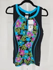 Danskin Womens Sz Xxl Tech Elements Triathlon Tank Top Bright Floral Print New. Price: $25.00.