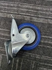 (qty 2) Richelieu F24800 Industrial Blue Elastic Rubber Caster 6-5/16" Wheel Dia New. Price: $87.99.