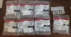 Rubbermaid Shelving Parts Lot-wall End Brackets, Fastset Back Clips & "c" Clamps Open. Price: $19.95.