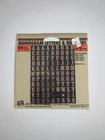 Vintage Hy-ko Numbers Letter Set Black Gold 3/8" Self Stick MM-1K Made Usa New. Price: $9.99.