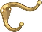 National Hardware N154-575 Brass Zinc Die-cast Coat/hat Hook 2.75 In. Pack New. Price: $31.28.