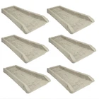 Suncast Decorative Rain Gutter Downspout Splash Block, Light Taupe (6 Pack) New. Price: $43.99.