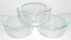 Pyrex 7200 Clear Storage Bowls Cups Set Of - No Lids S235 Used. Price: $15.99.