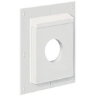 Builders Edge 8.5" X 11" Sturdimount Primed Mounting Block - Matte White (5) Open. Price: $175.00.