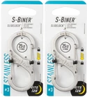 Nite Ize S-biner Slidelock Stainless Steel Carabiner #3 (2-PACK) New. Price: $14.19.