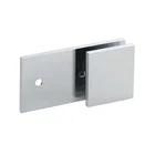 Crl Y Inline Square Corner Glass Clamp 2" H, 2-1/8" Polished Chrome Finish New. Price: $36.33.