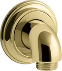 Kohler 22173-PB Wall-mount Supply Elbow Check Valve In Vibrant Polished Brass Open. Price: $75.00.