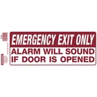 Hillman English White Exit Sign 4 In. (10-PACK) New. Price: $31.80.