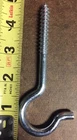 Hillman 491405 Screw Hooks #0 X 4-15/16 In Qty 3 Pcs New. Price: $8.99.
