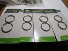 Hy Ko KC105 Split Key Ring Inch Qty 8 New. Price: $12.00.