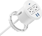 Jgstkcity 2-IN-1 Desktop Power Grommet With Usb-c Output, 125V, 12A, Ac Outlet New. Price: $33.79.
