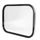 Rectangular Flat Face Mirror Center Mount Without Bracket Stainless GG#33086 New. Price: $49.30.