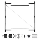 Adjust-a-gate Steel Frame Building Kit, 36"-60" Wide Opening Up To 7' High New. Price: $139.99.