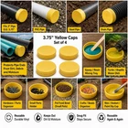 Caplugs Z310A15A VSR-3750 Yellow Vinyl Flange Cover 3.85 Od Lot Of 4 New. Price: $115.99.