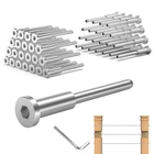 Tootaci 50PACK 1/8 Invisible Cable Railing KIT,T316 Stainless Steel He New. Price: $56.57.