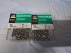 2-HILLMAN Stainless Steel Deck Screws 8 X 1-1/4 Square Drive 25 Pk. (41597) Fs New. Price: $19.95.