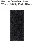 Norton Bear-tex Non-woven Utility Pads 4 5/8" 10" Black 5PK New. Price: $20.00.