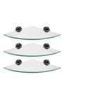 Jqk Corner Glass Shelf Oil Rubbed Bronze Bathroom 304 Stainless Steel Shower New. Price: $87.19.