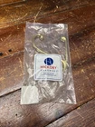 New P27380 Hickory Hardware Polished Brass Double Wall Mount Coat Robe Hook. Price: $15.00.