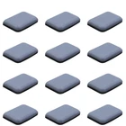 Antrader 12 Pack Furniture Rectangle Slider Pad Carpet 1-3/8" X 1", Grey New. Price: $18.99.