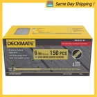 Deckmate In. X 6 Tan Star Drive Flat-head Wood Screws (150-PIECE) New. Price: $54.95.