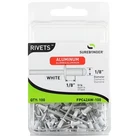 FPC42AW-100 Short White Aluminum Rivets 1/8 Diameter Grip New. Price: $15.10.