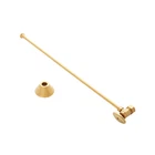 Signature Hardware 477103 Toilet Supply Kit 5/8 Od X 3/8 Angle Stop SH251BG New. Price: $164.59.