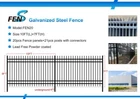 10 X 7 Galvanized Steel Fence, 20PCS 21PCS Post, Powder Coated 200FT New. Price: $3299.00.