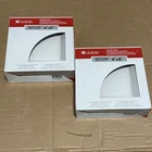 Set Of 2 Daltile Corner Shower Shelf Wall Mount 8.5IN Ceramic Bright White New. Price: $41.99.