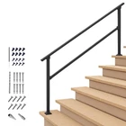 Cr Fence & Handrails For Outdoor Steps Indoor Stair Railing Kit, 5-6 S... New. Price: $162.00.
