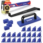 Workpro 63-PIECE Laminate Flooring Tools, 5-IN-1 Vinyl & Lvp 63-PACK, Blue New. Price: $50.99.