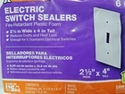 Frost King Switch Plate Sealer Fire-retardant 1/2" X 4" 6PK New. Price: $5.95.
