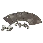 Asi Global Partitions 40-8265150 Stainless Steel Inline Bracket, For Polymer New. Price: $7.95.