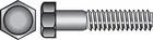 Hillman 1/4 In. Zinc Plated Steel Hex Bolt New. Price: $58.67.