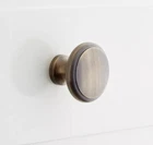 Signature Hardware Nantes Solid Brass Round Cabinet Knob Antique New. Price: $11.05.