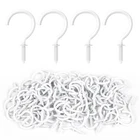 Relbro Screw Hooks, Inch Metal Cup White, 100 Pcs New. Price: $11.15.