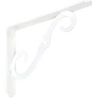10-NATIONAL Hardware 8" D. X 5-1/2" H. Antique White Steel Plant Hanger N229-419 New. Price: $99.89.