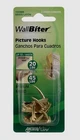 Hillman Wallbiter 45 Small Picture Hook Hanger Pk Brass-plated 122393 New. Price: $10.70.