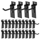 Harfington 60PCS Slat Wall Hooks 2" Length Metal Pegboard Panel Inch, Black New. Price: $56.55.