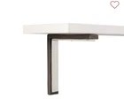 Pottery Barn Right Angle Bracket Nickel Finish 1.25X 7" Rustic S/2 (open Box) New. Price: $29.99.